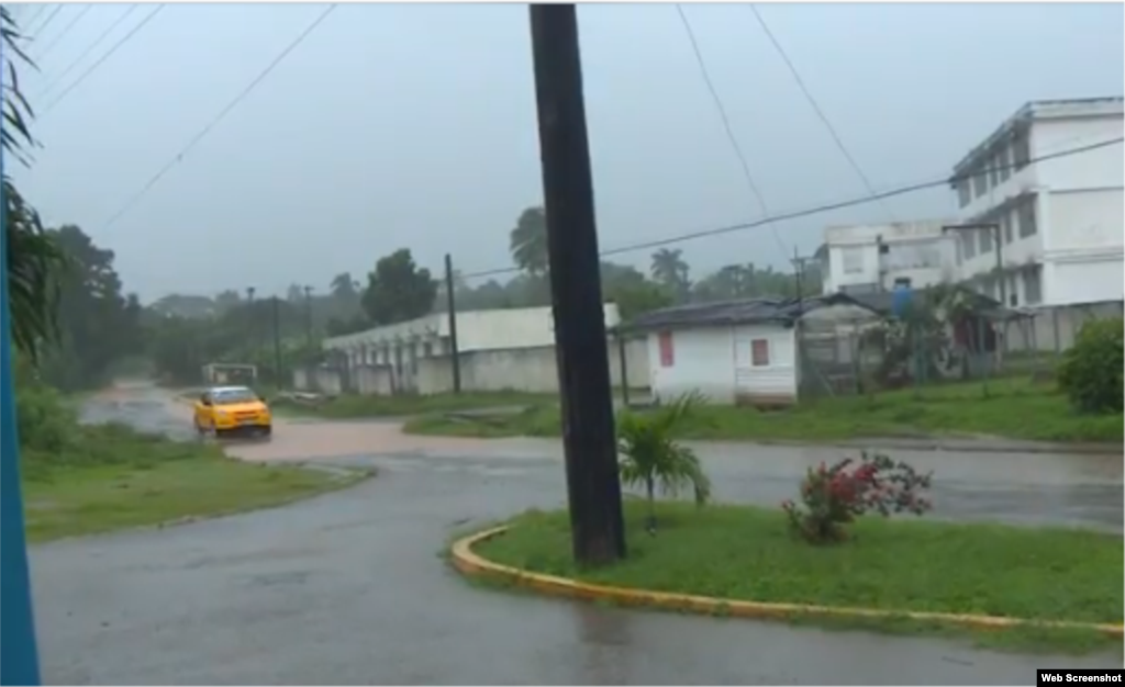 Imágenes de  Pinar del Río  tras intensas lluvias / Captura de Pantalla de video TelePinar.