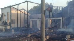 Vecinos denuncian falta de recursos de bomberos, en incendio en Placetas, Villa Clara Vecinos denuncian falta de recursos de bomberos, en incendio en Placetas, Villa Clara