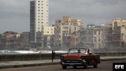 Malecón en La Habana (Cuba).