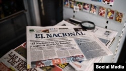 Imagen de diarios venezolanos.