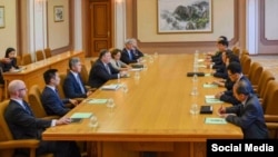 Conversaciones entre EEUU y Corea del Norte. Tomado de @StateDept.