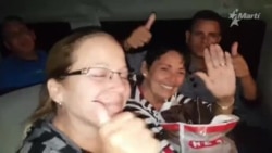 VIDEO Último grupo de cubanos en pasar a EEUU al darse a conocer la suspensión de "pies mojados/pies secos". VIDEO Último grupo de cubanos en pasar a EEUU al darse a conocer la suspensión de "pies mojados/pies secos".