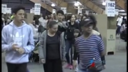 Votaciones de los colombianos residentes en el exterior. Mayo 27 de 2018. Votaciones de los colombianos residentes en el exterior. Mayo 27 de 2018.