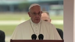 Discurso del Papa a su llegada a Cuba Discurso del Papa a su llegada a Cuba