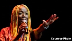 La cantante cubana Lucrecia Pérez Sáez