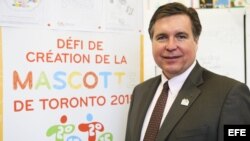 Archivo - El presidente del comité organizador de los Juegos Panamericanos Toronto 2015, Ian Troop.