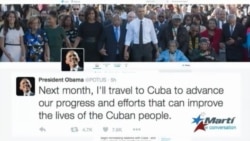 Obama: "El próximo mes viajaré a Cuba" Obama: "El próximo mes viajaré a Cuba"