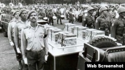 Operación Tributo, como llamó el régimen al postergado funeral en honor a los soldados caídos en Angola.