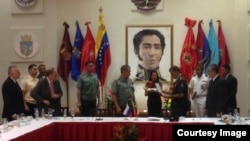 Ministro de Defensa de Rusia en Venezuela.