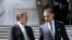 epa02638708 Speaker of the House John Boehner (R - OH) and US President Barack Obama (R) leave the US Capitol after a St. Patrick's Day luncheon in Washington, DC, USA, 17 March 2011. Obama will visit Ireland in May as part of a European trip. EPA/Olivier