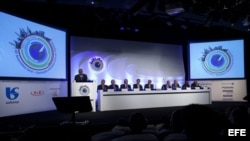 Una vista de la la 68va. Asamblea General de la Sociedad Interamericana de Prensa (SIP), celebrada en octubre en Sao Paulo, Brasil.