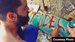 Donación de sangre en Orlando, Florida.