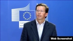 El portavoz de la Comisión Europea, Alexander Winterstein.