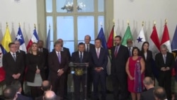 Grupo de Lima, sin México, pide a Maduro transferir el gobierno Grupo de Lima, sin México, pide a Maduro transferir el gobierno