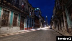 La Habana en apagón al atardecer. (Foto: Envato)