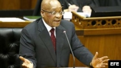 Presidente de Sudáfrica, Jacob Zuma.