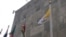 Bandera del Vaticano en la ONU.
