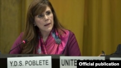 Yleem D. S. Poblete. Foto geneva.usmission.gov.