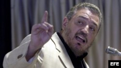 Archivo - Fidel Castro Díaz-Balart, imparte una conferencia en La Habana (Cuba).