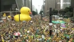 En Brasil crece el descontento social En Brasil crece el descontento social