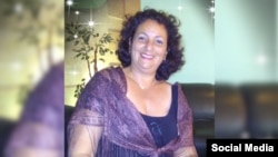 La exdecana Dania María Santí Morlanes, responsable por expulsar a profesores y estudiantes de la Universidad de Camagüey por sus creencias políticas.