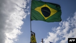 Seguidores de Jair Bolsonaro celebran su victoria en las presidenciales de Brasil.