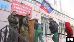 Elecciones en el este de Ucrania.