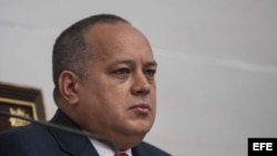 El actual presidente de la Asamblea Nacional de Venezuela, Diosdado Cabello.