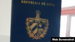 pasaporte cubano