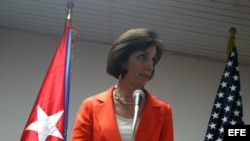 La secretaria de Estado adjunta para Asuntos del Hemisferio Occidental, Roberta Jacobson (22 de enero, 2015).