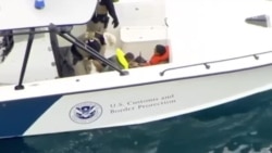 Llegan 13 balseros cubanos a Dania Beach, Florida Llegan 13 balseros cubanos a Dania Beach, Florida