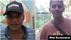 Andy Rivera (izq.) y Roberlandy Fabián Montoya.