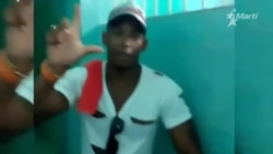 Grabación al fallecido opositor Hamell Santiago en unidad policial de Zanja y Dragones, antes de ir finalmente al Combinado del Este Grabación al fallecido opositor Hamell Santiago en unidad policial de Zanja y Dragones, antes de ir finalmente al Combinado del Este