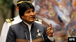 Evo Morales.