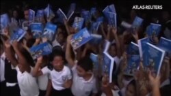 La oposición venezolana acusa al Gobierno de adoctrinar a los estudiantes La oposición venezolana acusa al Gobierno de adoctrinar a los estudiantes