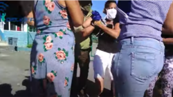 La activista Eralidis Frómeta describe las acciones policiales contra su persona La activista Eralidis Frómeta describe las acciones policiales contra su persona