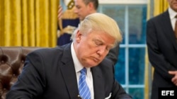 El presidente estadounidense, Donald Trump.