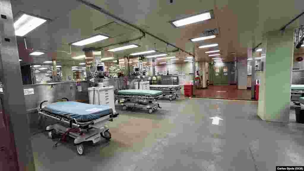 Interior del USNS Comfort. Desde 2007, el personal del buque hospital ha atendido a más de 601.000 pacientes y realizado más de 7.300 cirugías