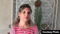 Saylí Navarro, activista de los derechos humanos, conversó con Radio Martí sobre la situación de su padre Félix Navarro, confinado en el Combinado del Sur de Matanzas.