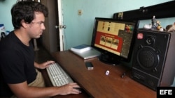 Yondainer Gutiérrez, uno de los fundadores de la aplicación Alamesa.