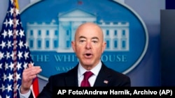 Alejandro Mayorkas, secretario de Seguridad Nacional de EEUU.