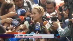 Lilian Tintori revela torturas sufridas por su esposo en la prisión Lilian Tintori revela torturas sufridas por su esposo en la prisión