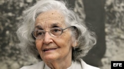 Imagen de archivo (del 28/4/de 2011) de la poeta cubana Fina García Marruz.