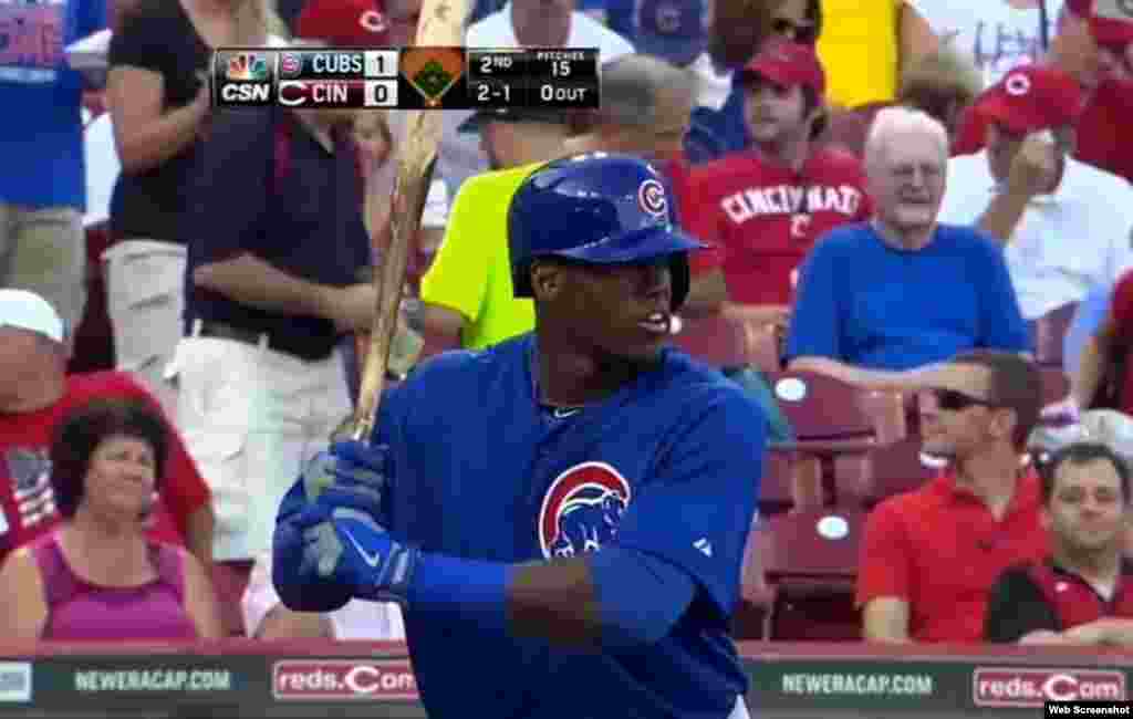 Jorge Soler, el jardinero derecho de los Cubs de Chicago jugó poco en la temporada regular. Bateó para .262 (96 hits en 366 oportunidades), con 47 carreras impulsadas, 39 anotadas y 10 jonrones.  