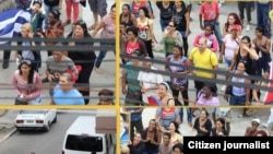 Cuba represión contra Damas de Blanco HabanaFoto de Angel Moya